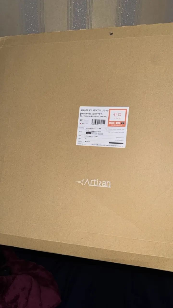 Mousepad gamer profissional Artisan Ninja FX Zero XSOFT XL