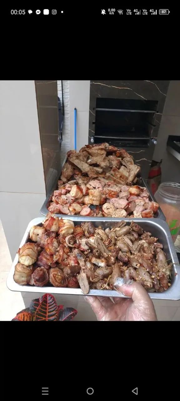 buffet completo de churrasco 
