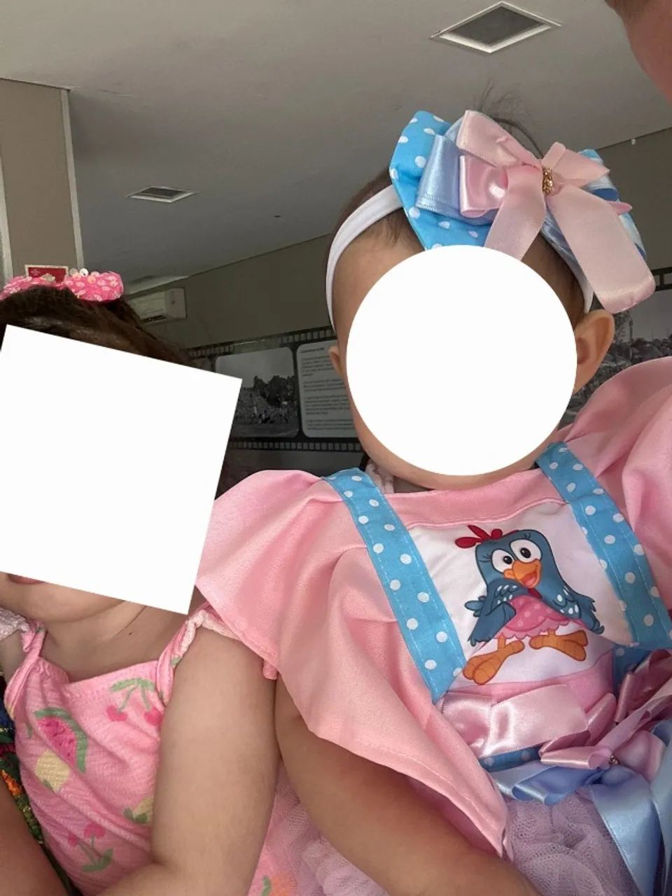 Roupa da Galinha Pintadinha - Tamanho 1 ano - Usado apenas 1x - Foto 2