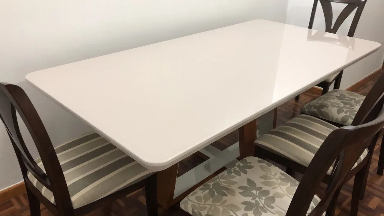 Mesa sala de jantar com 8 cadeiras - Foto 3