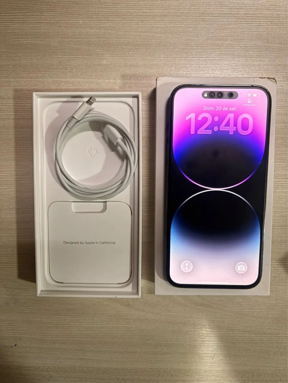 iPhone 14 PRO Max 128gb - Purple - Foto 2
