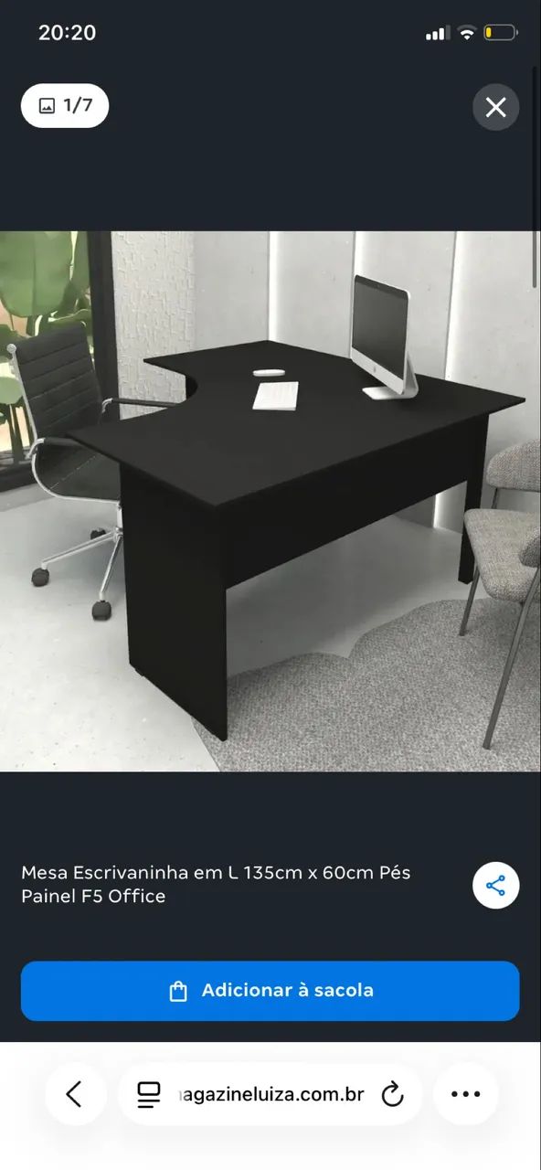 Mesa de escritório ótimo estado 