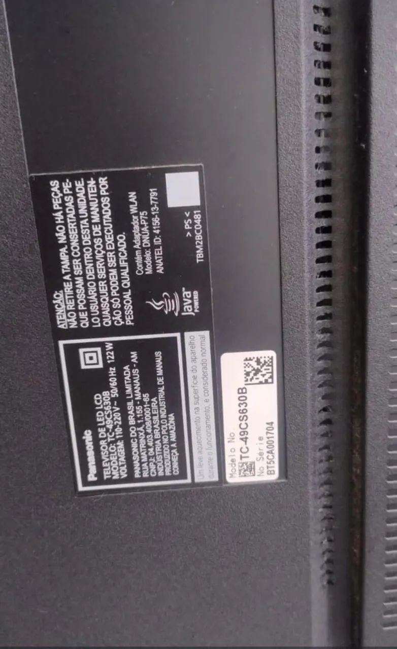 Vendo Televisão panasonic 49" - Foto 2