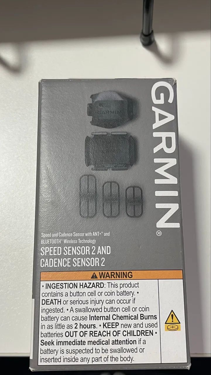Sensor cadência e velocidade Garmin
