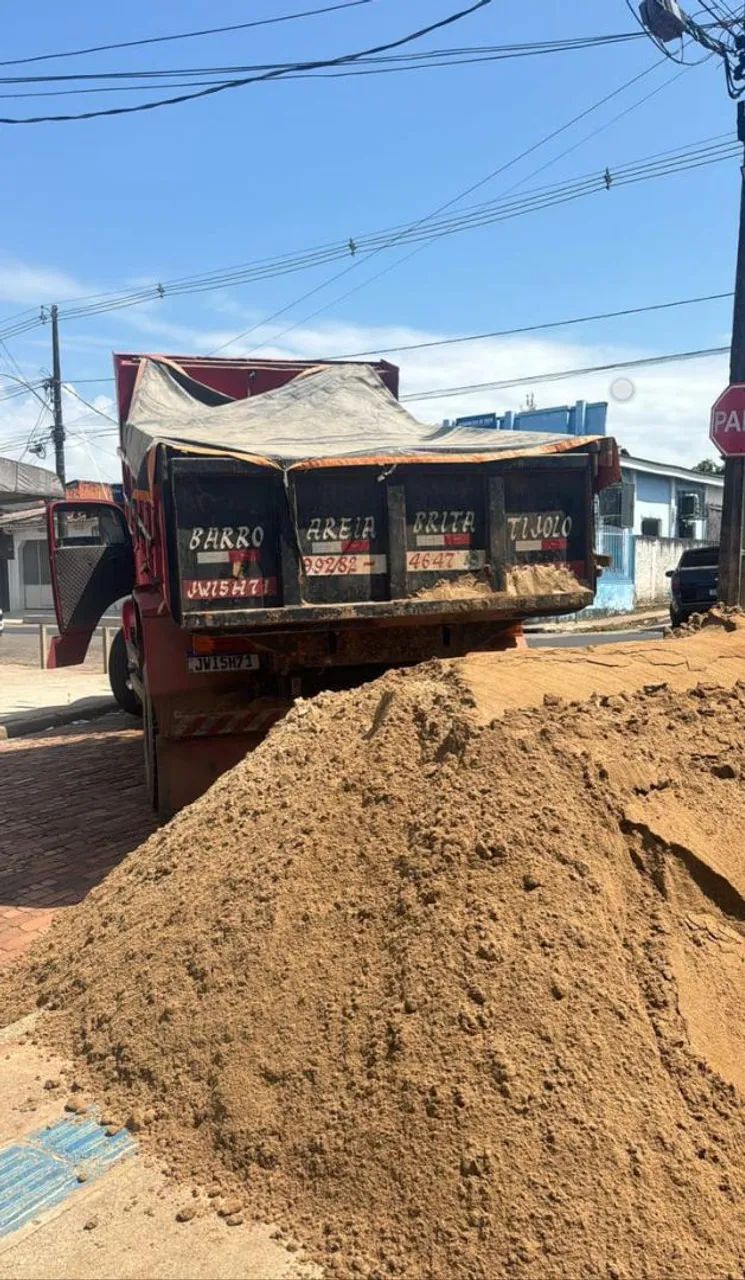 Tijolo, areia e brita - Foto 4