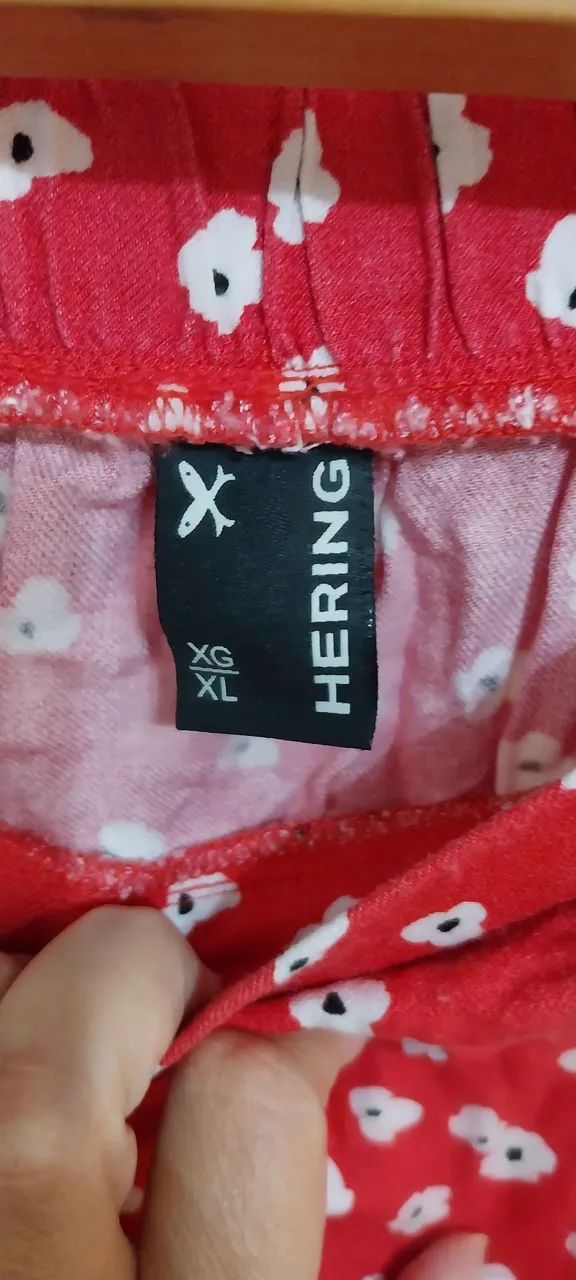 Saia estampada Hering midi  - Foto 4