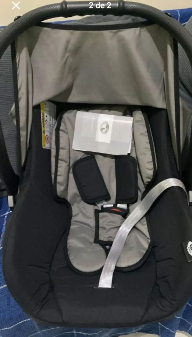 Carrinho e bebê conforto  - Foto 2