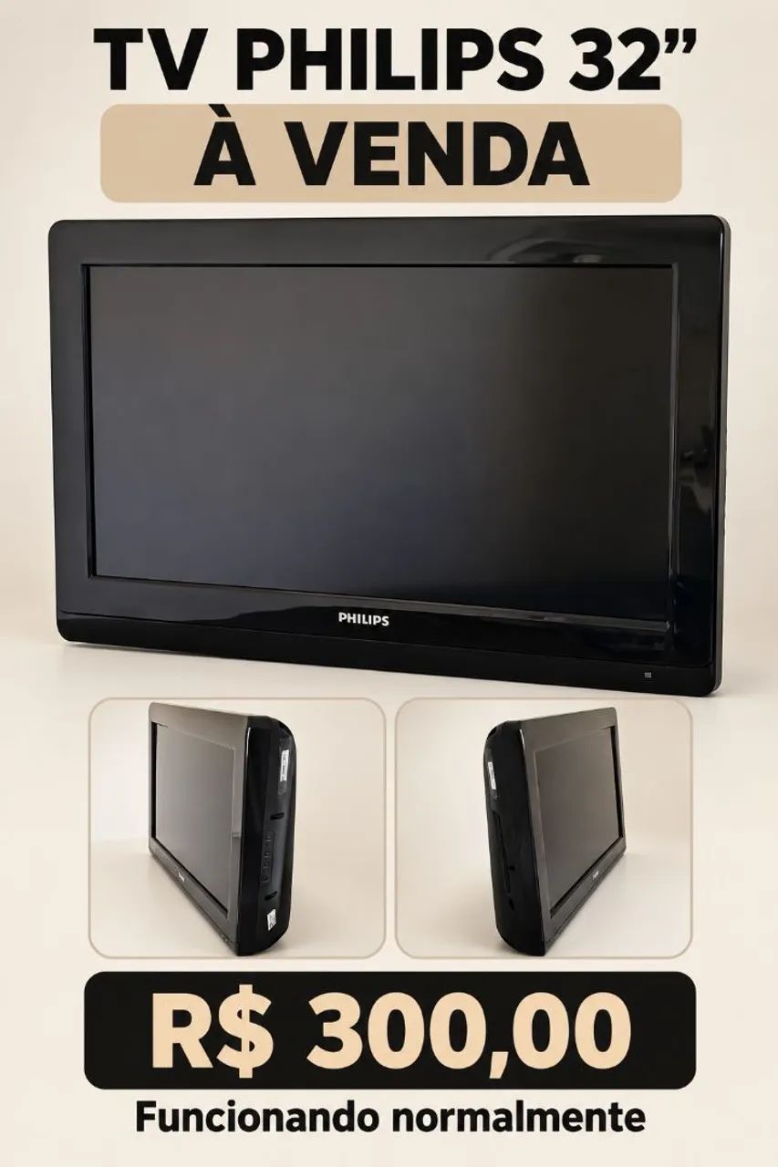 TV plasma 32 polegadas