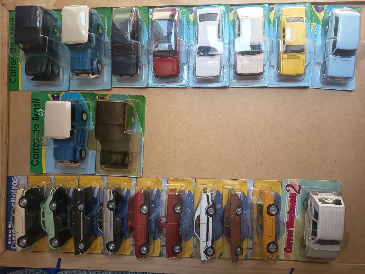 Coleção Miniatura carros<br>Coleção Miniaturas 1:43 - Ma+ Carros do Brasil - Lote Completo - Foto 4