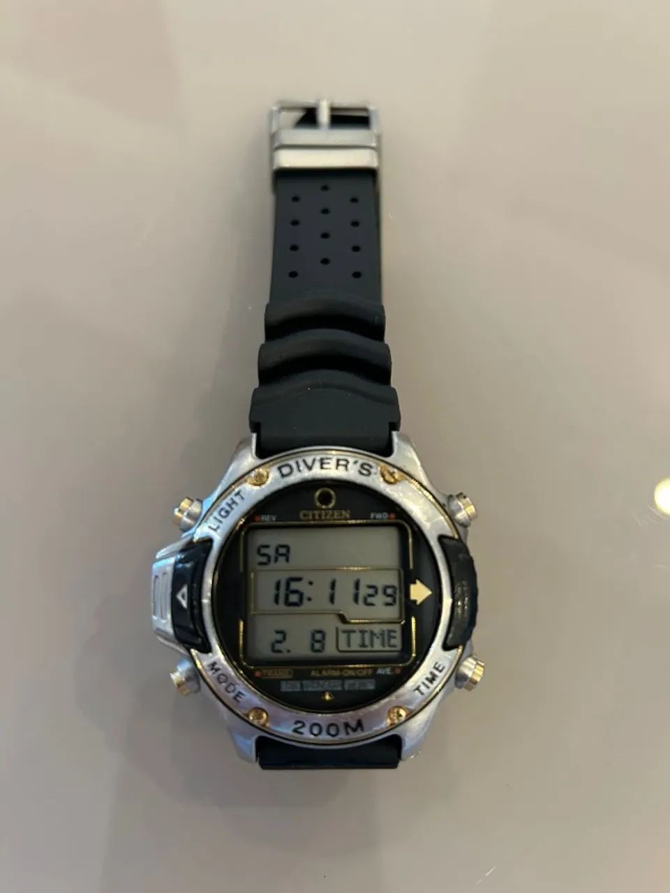 Citizen Promaster Hyper Aqualand Vintage Preto Prateado (Usado)