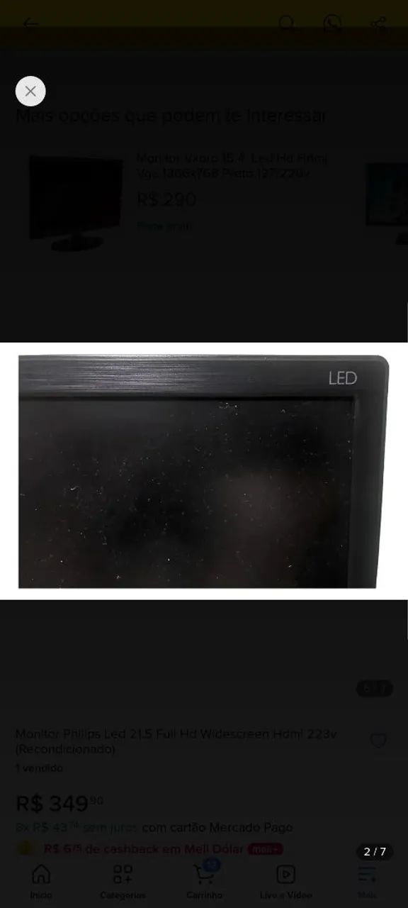 Monitor led Philips 22  - Foto 4