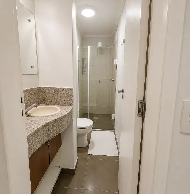 Apartamento mobiliado de 92 m² no Edifício Imperatriz, prédio frente, Centro - Foto 2