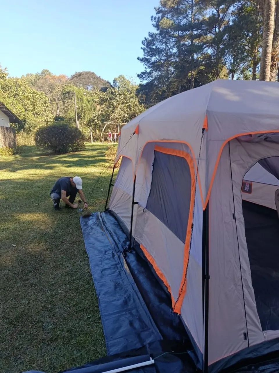 Barraca de camping Joyfox família de 9 / 12 pessoas 