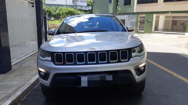 Jeep Compass Lonjitude 2.0 Diesel 4x4 At 2018 Novinho - Foto 8