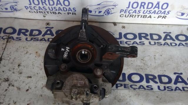 Disco de freio com montante Fiat mobi lado esquerdo
