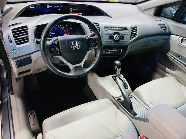 Honda Civic 1.8 lxs 16v flex 4p automático - Foto 4