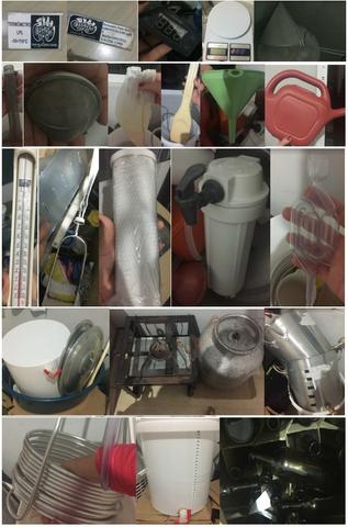 Kit completo para produção de cerveja artesanal 20l