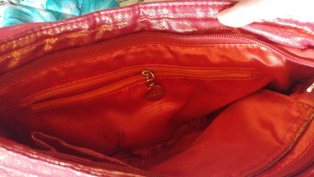 Bolsa Clutch Arezzo Vermelha - Foto 5