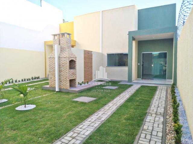 Casa plana na lagoa redonda
