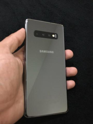 Samsung S10 Plus ceramic black 512 gigas - Foto 2