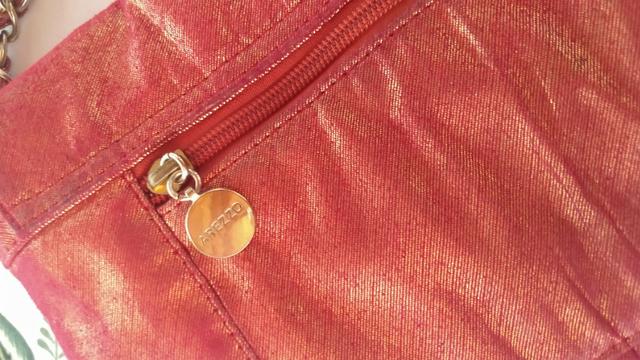 Bolsa Clutch Arezzo Vermelha - Foto 3