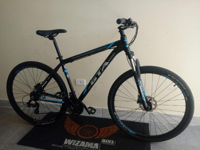Bicicleta Aro 29 Freio Hidraulico Suspensão c\ Trava 10X S\ Juros - Foto 3
