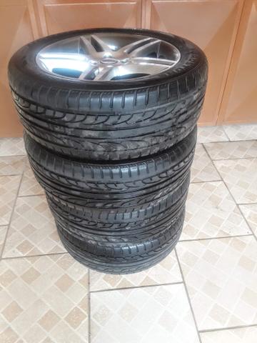 Rodas 17 com pneus zerados - Foto 2