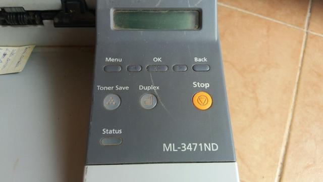 Impressora Laser Samsung Ml-3471nd (precisa de revisão) - Foto 2