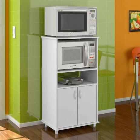 Armário para forno e microondas