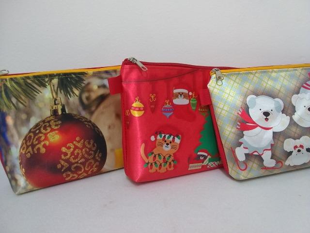 Necessaire personalizadas de natal e fim de ano - Foto 4