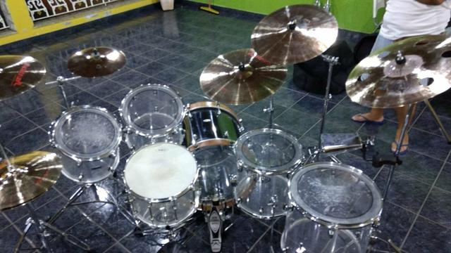 Bateria de acrílico Overdrums - Foto 5