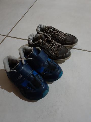 Tenis de led e sapatenis