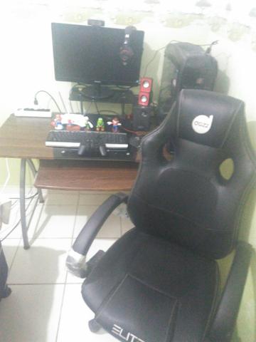 Vendo PC Gamer Completo com Cadeira gamer e web Cam Streamer - Foto 6