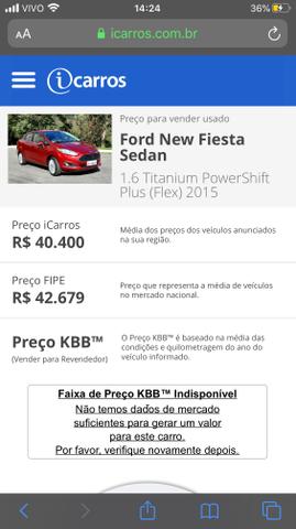 New fiesta sedan o mais top 1.6 - Foto 7