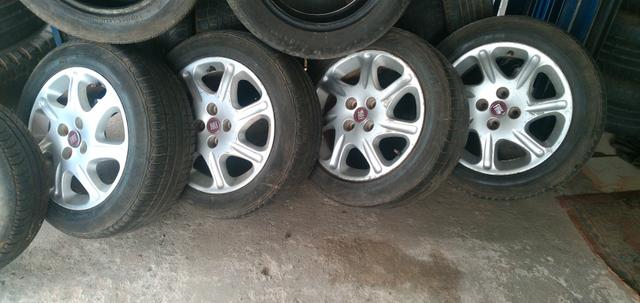 Rodas da Fiat aro 15 - Foto 2