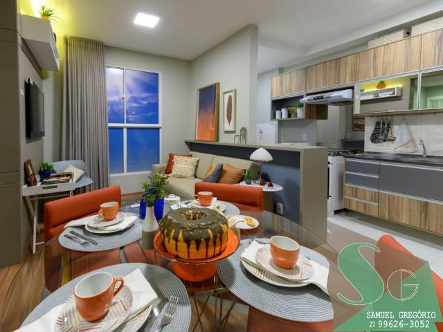 SAM - 62 - Vista da Reserva - Entrada facilitada - 45m² - Camará - Serra, ES