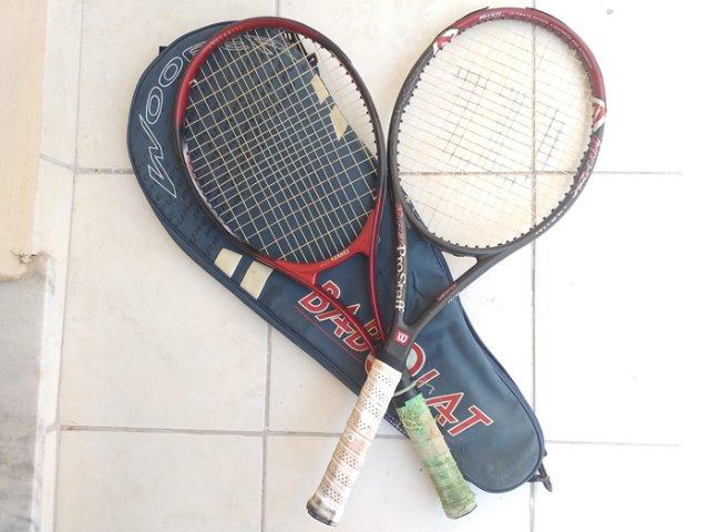 Combo 2 Raquetes de Tênis - Pro Kennex e Pro Staff 97 Wilson - Foto 5
