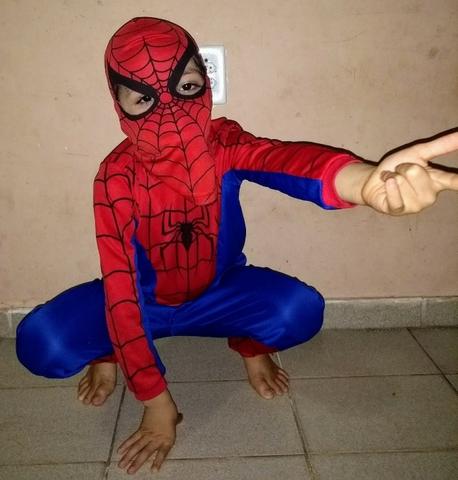 Fantasia Infantil Homem-Aranha - Foto 2