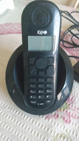Um telefone sem fio preto - Foto 2