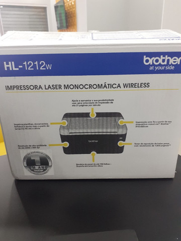Impressora Brother HL 1212w wi fi