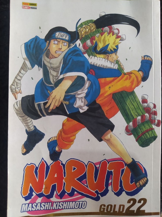 Mangá Naruto Gold Edição 22 - Panini Lacrado E Português