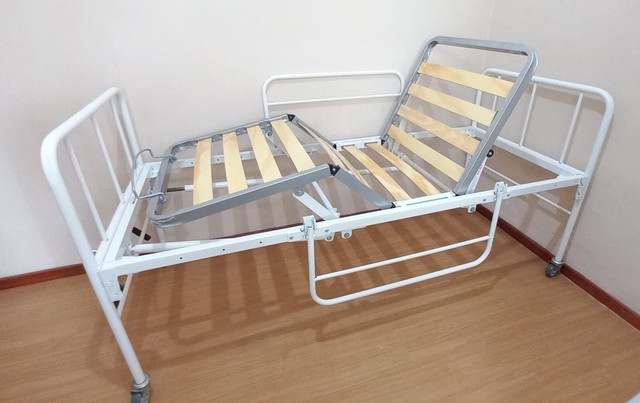 Cama Hospitalar Manual (Aluguel Mensal) - Foto 2