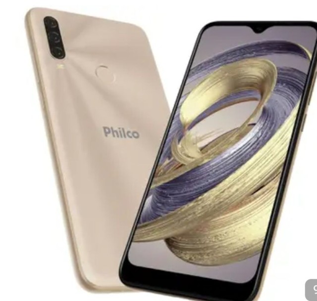 Smartphone Philco HIT P10 128GB Dourado 4G - Octa-Core 4GB 6,2?<br><br>
