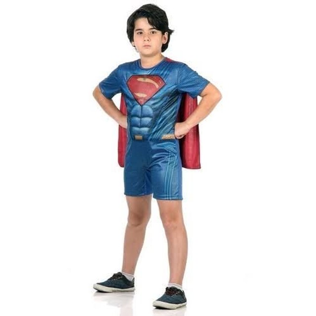 Fantasia Super Homem Infantil 