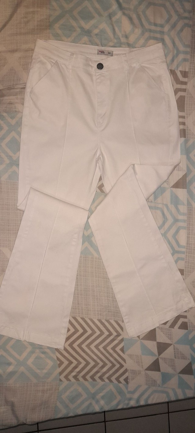 Calça flare branca - Foto 5