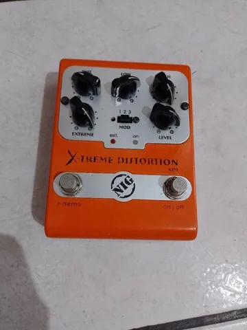 Pedal nig Xtreme distortion aceito pedais