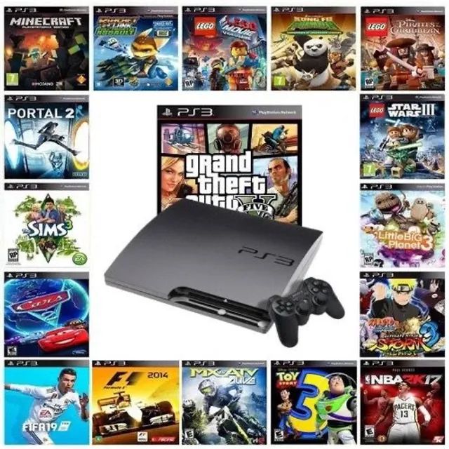 playstation 3, ps3, sony playstation 3,playstation 3 destravado - Games  Você Compra Venda Troca e Assistência de games em geral