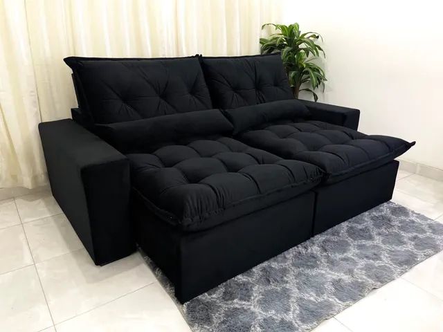 Sofá Retrátil Reclinável Havai  2.50m fl65