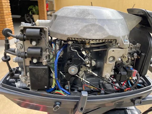 Motor popa Yamaha 25/30 Hp ano 2016 partida elétrica 