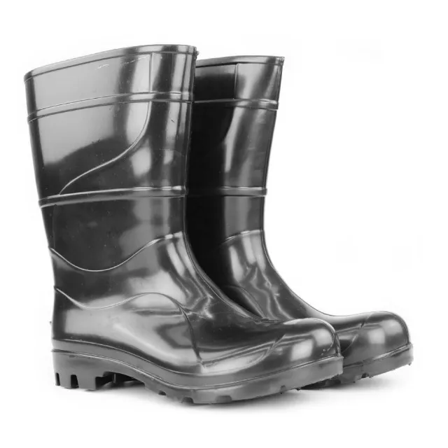 Bota de PVC Work Innpro Cano Extra Curto Preta